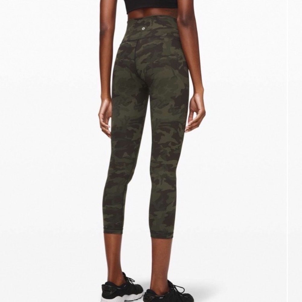 Lululemon Wunder Under High-Rise Tight 25" Full-On Luxtreme Camo size 4